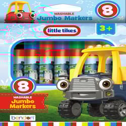 Bendon MGA Washable Assorted Color Crayons 8 pk