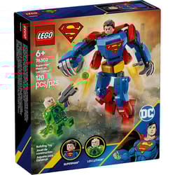 LEGO Super Heroes Superman Mech vs Lex Luthor Building Toy Multi 120 pc