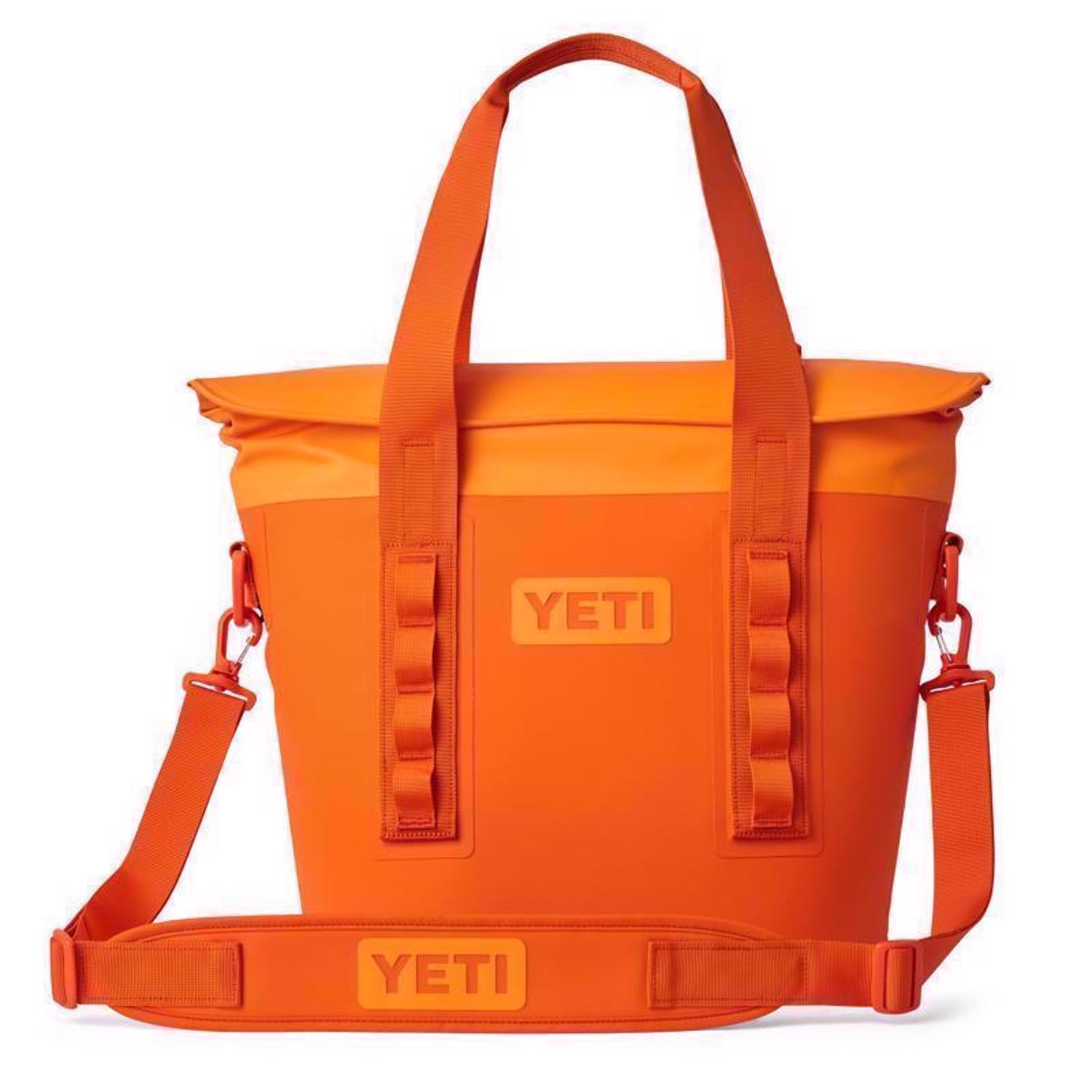 orange yeti cooler bag YETI Hopper M15 King Crab Orange 12 qt Soft Sided Cooler