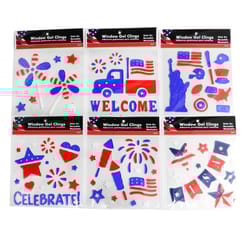 Chef Craft Patriotic Window Clings 1 pk