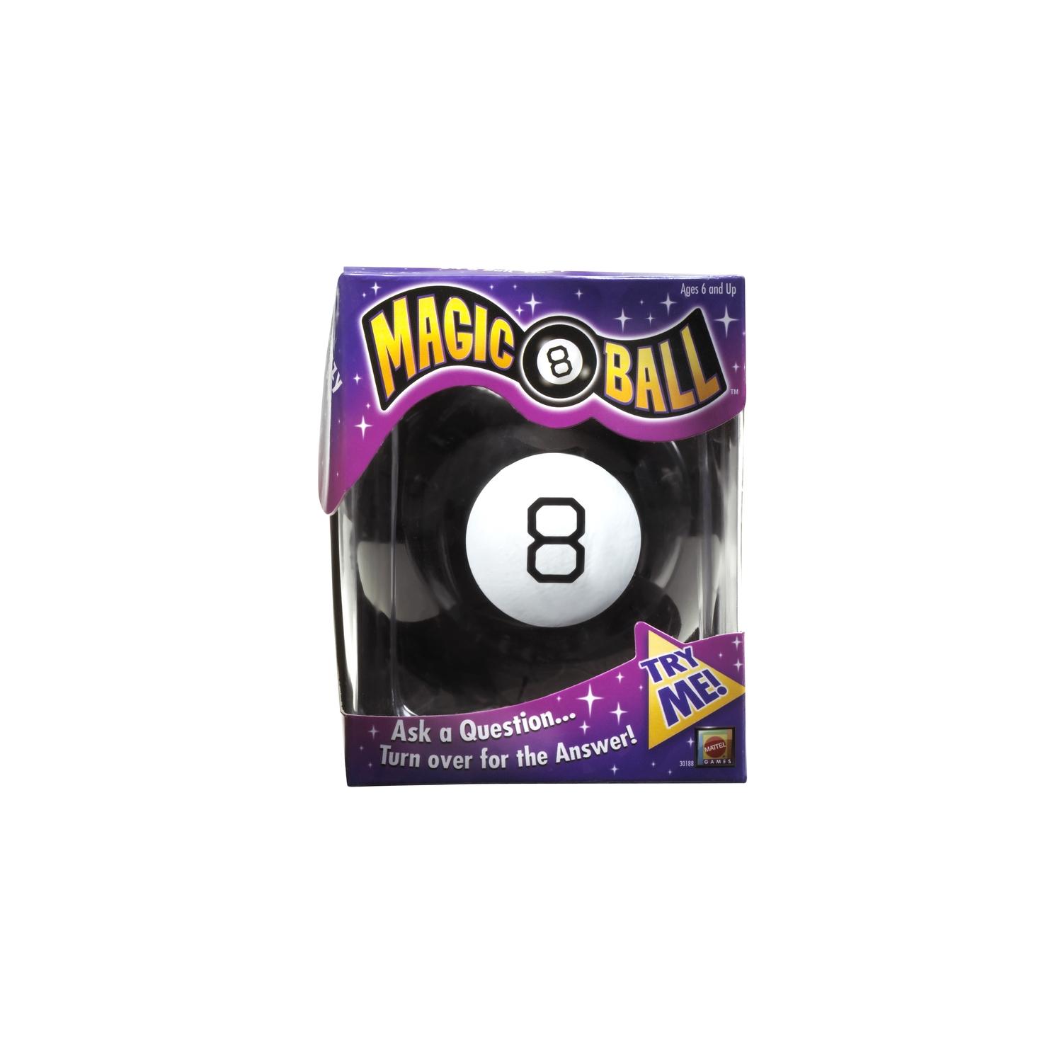 Mattel Magic 8 Ball Black/White Mfr# 30188 - Ace Hardware