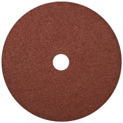 Norton 7 in. D X 7/8 in. Aluminum Oxide Fiber Disc 50 Grit 25 pc