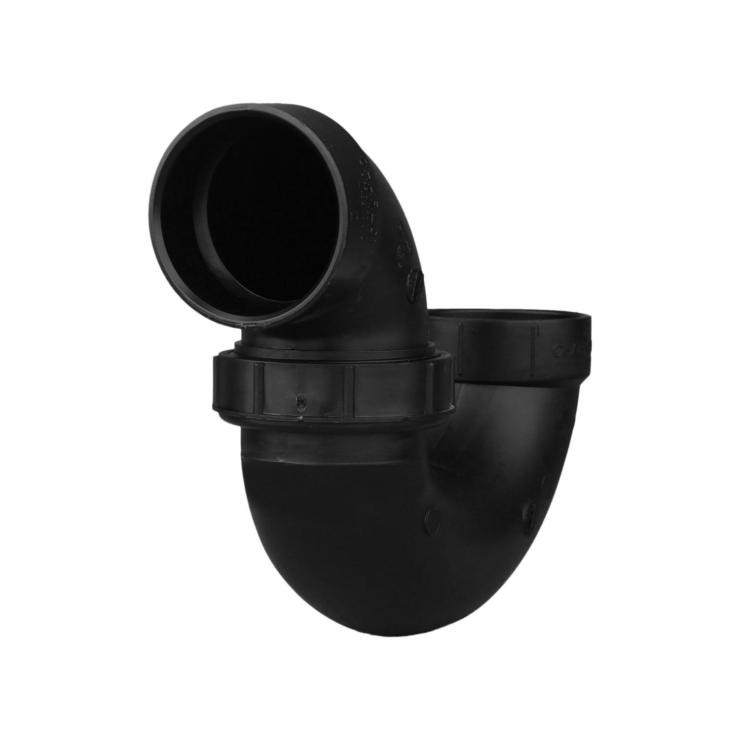 Charlotte Pipe 2 in. Hub X 2 in. D Hub ABS P-Trap Mfr
