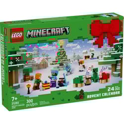 LEGO Minecraft 2025 Advent Calendar Building Set Multi 300 pc