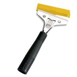 Ettore 4 in. W Stainless Steel Double Edge Window Scraper