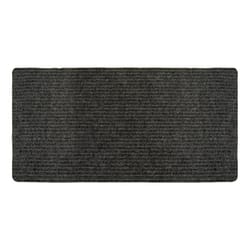 Multy Home Concord 2 ft. W X 5 ft. L Charcoal Polyester/Vinyl Utility Mat