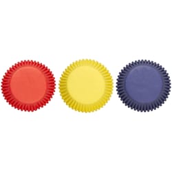 Wilton Primary Colors Cupcake Cups Assorted 75 pc