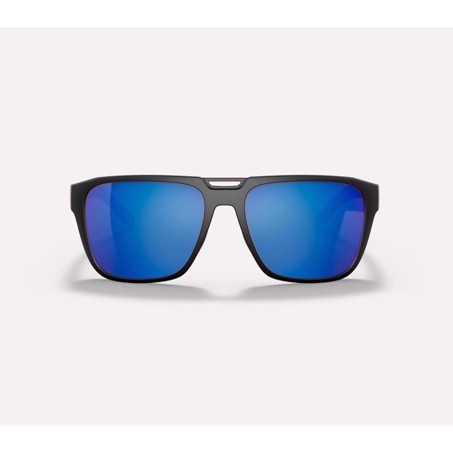 Native Eyewear Mammoth XD9038 Polarized Sunglasses - Matte Black/Blue Reflex Mirror - X-Large