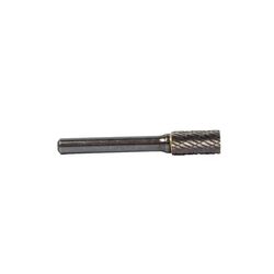 Forney 3/8 in. D X 2.5 in. L Cylinder Burr Tungsten Carbide 1 pc