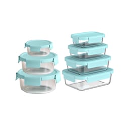 Bentgo Aqua Food Storage Container Set 7 pk