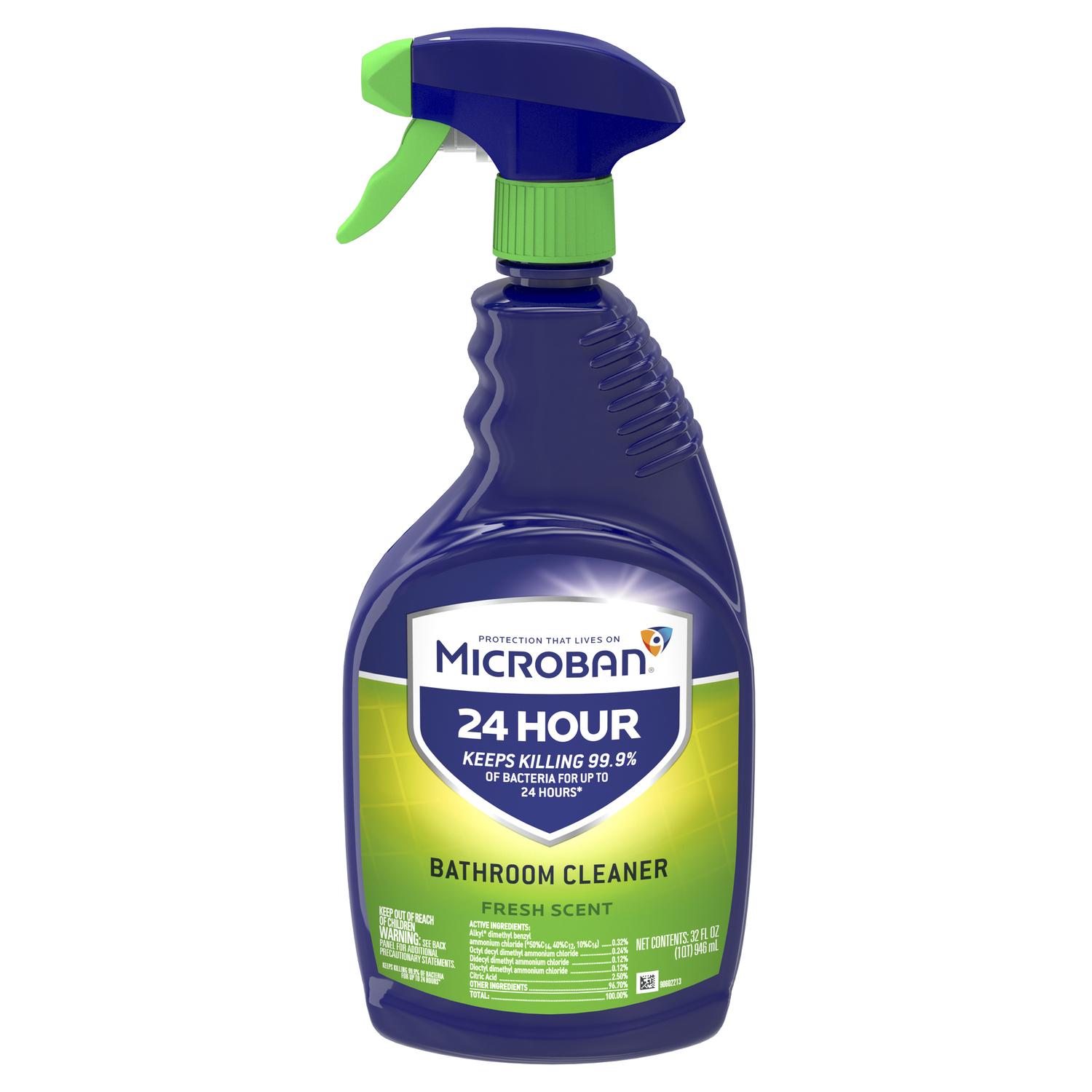 Microban Bathroom Cleaner Fresh Scent - Thumbnail 4