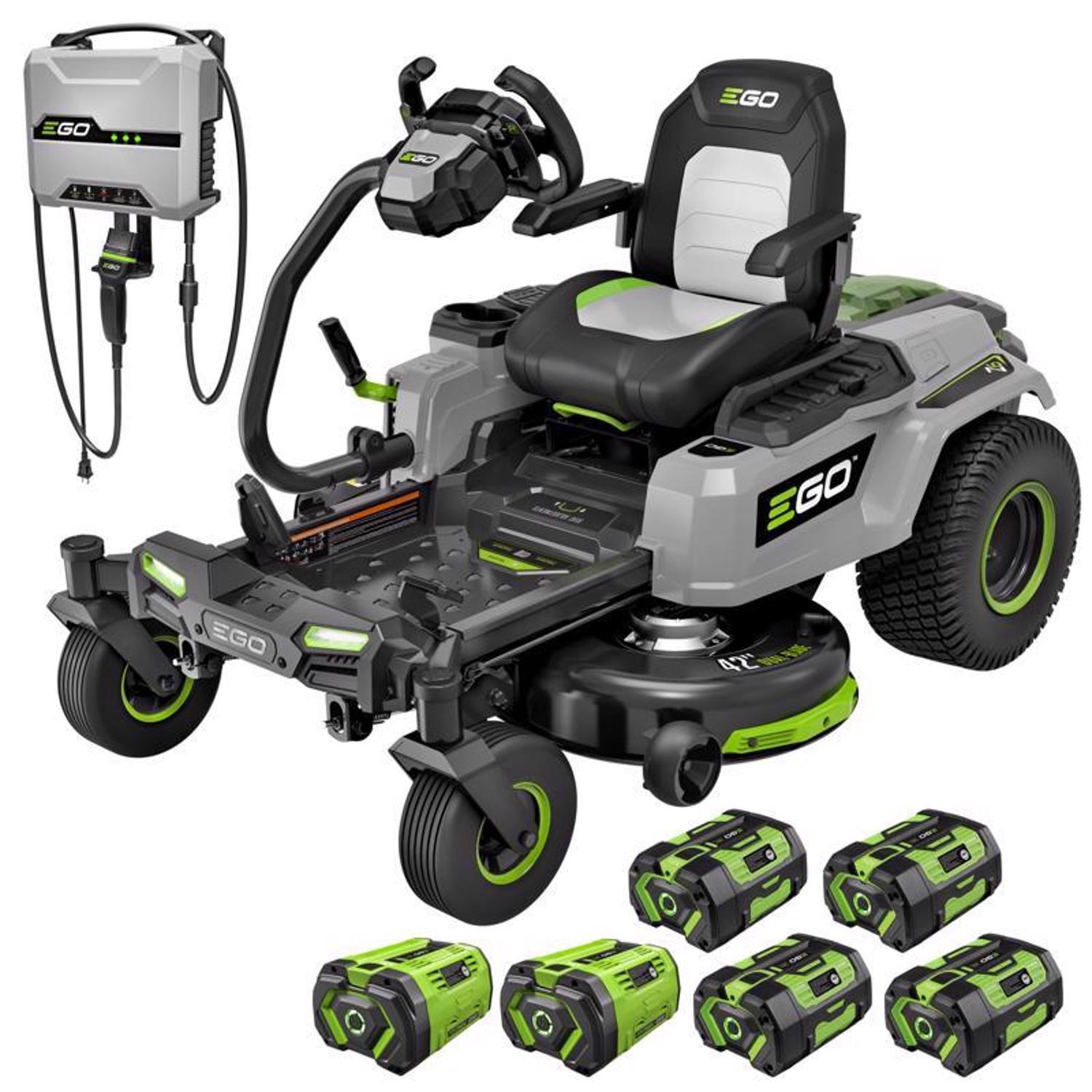 EGO POWER+ ZT4214L 42 in. 56 V Battery Zero Turn Riding Mower Kit