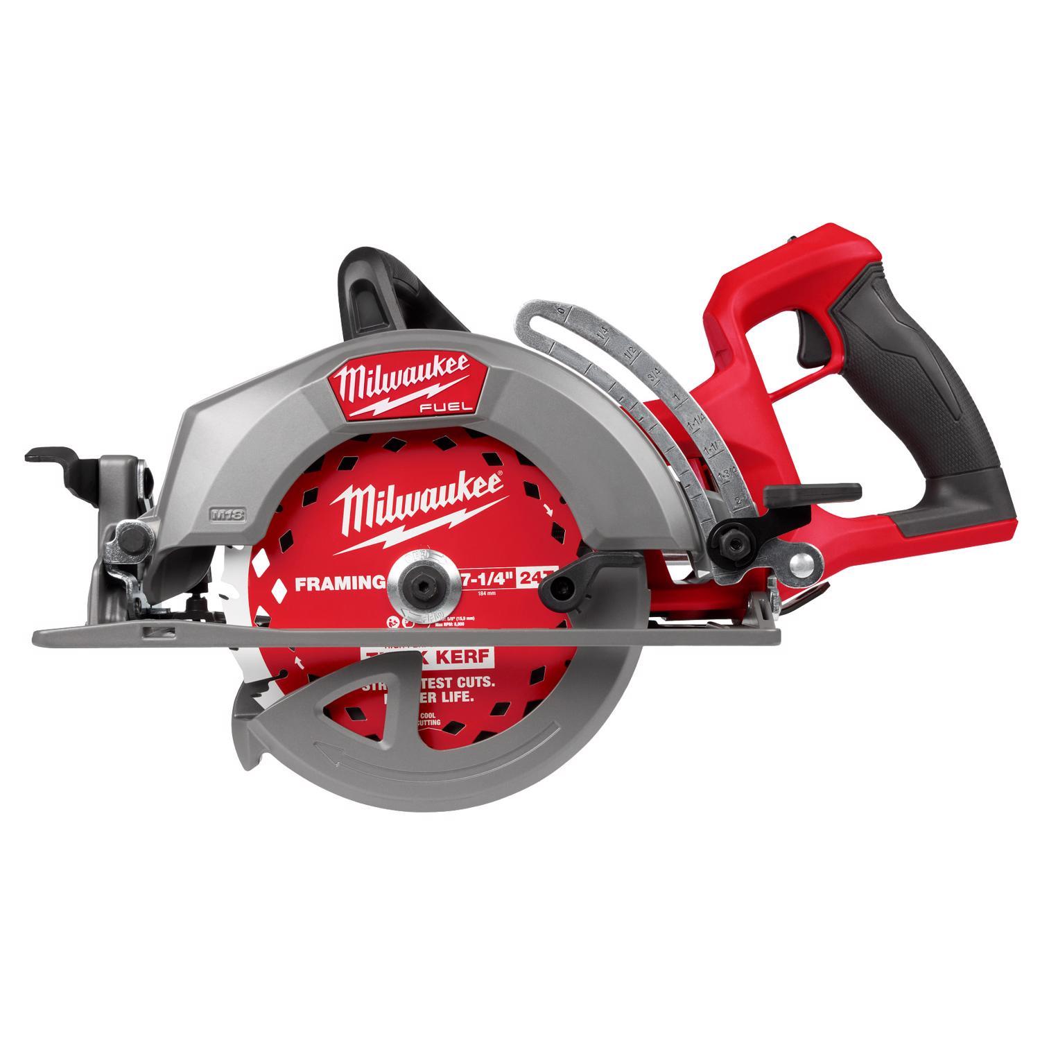 Milwaukee M18 FUEL 7-1/4 in. Cordless Brushless Rear Handle