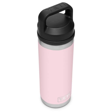 YETI Rambler 18 oz Ice Pink BPA Free Bottle with Chug Cap Mfr