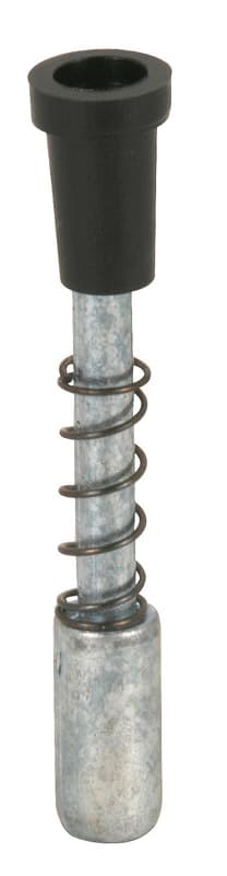 Prime-Line Black Metal 7/16 in. W X 1-1/2 in. L Window Frame Fasteners 6 pk