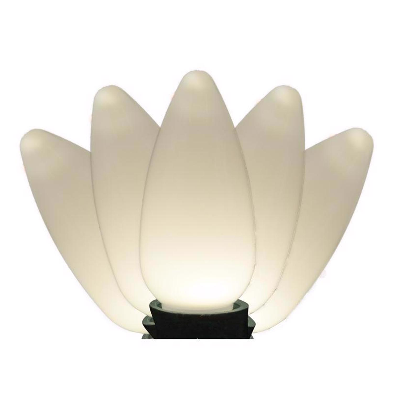 9621764 LED C9 Smooth Ceramic Christmas Light Bulbs, White, 2 in. - 25 Lights - Pack of 25