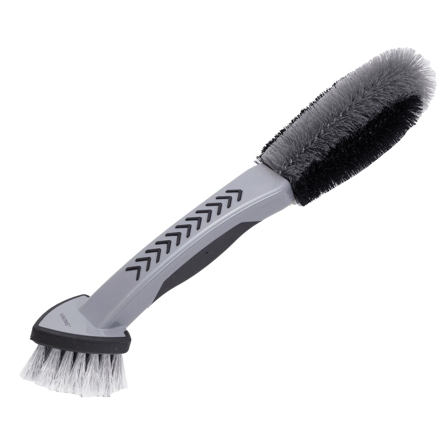 Braun Automotive AC9RBK Red Crimped Nylon Detailing Brush – Crimped Nylon Bristles