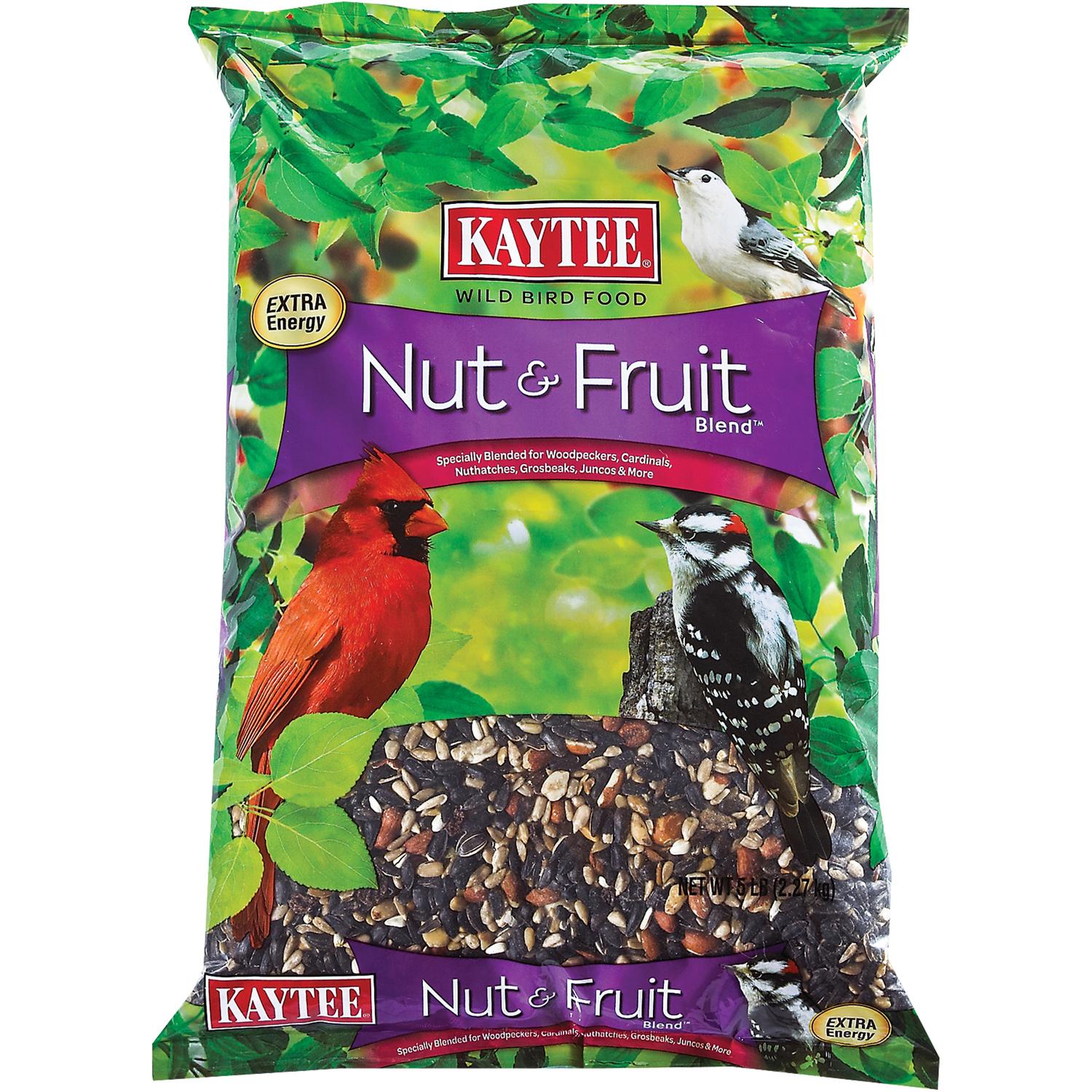 Kaytee Nut Fruit Blend Wild Bird Food 5 lb