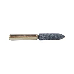 Forney 1-1/8 in. D X 1/4 in. L Aluminum Oxide Stem Mounted Point Cone 50510 rpm 1 pc