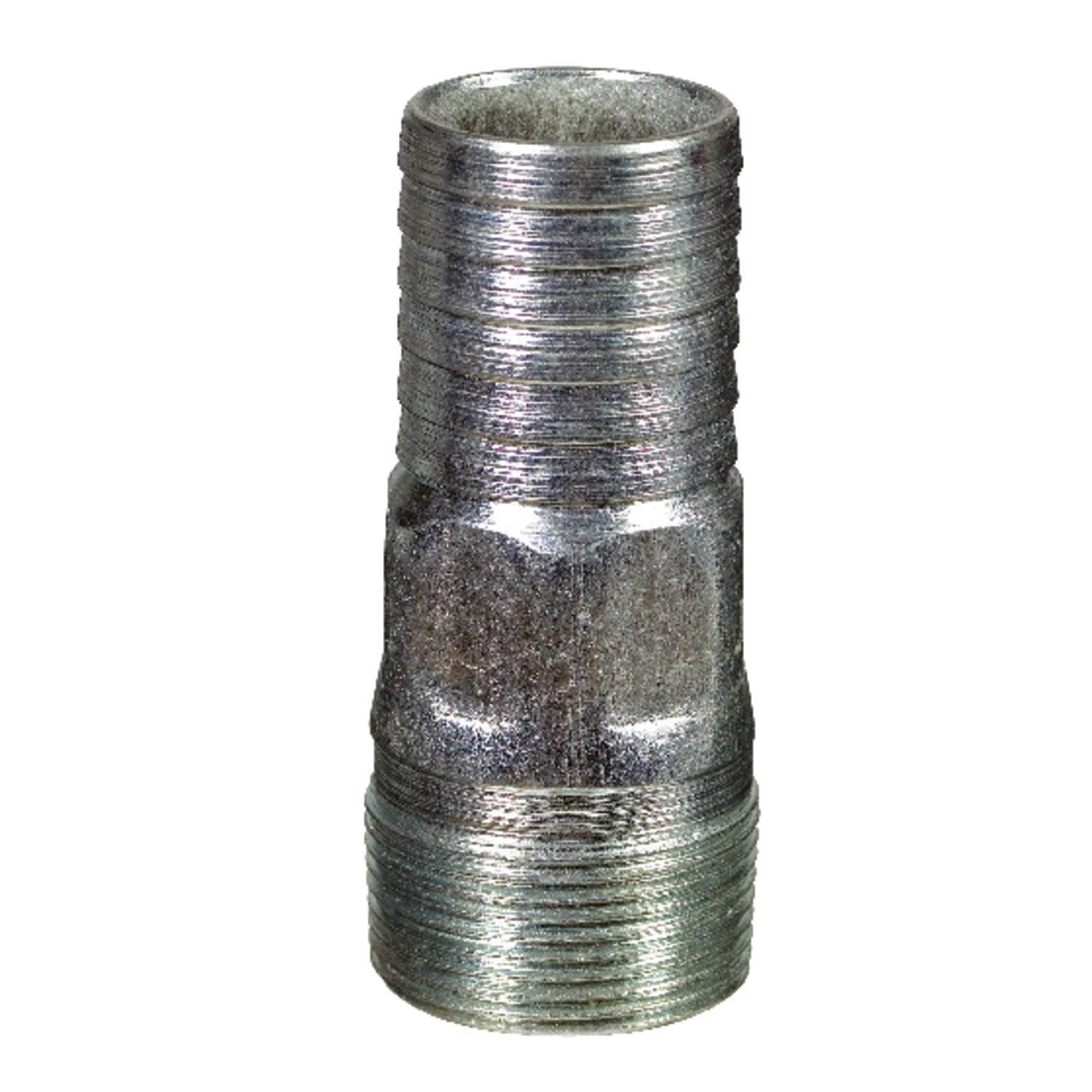 STZ Industries 1-1/4 in. Barb X 1-1/4 in. D MPT Galvanized Steel