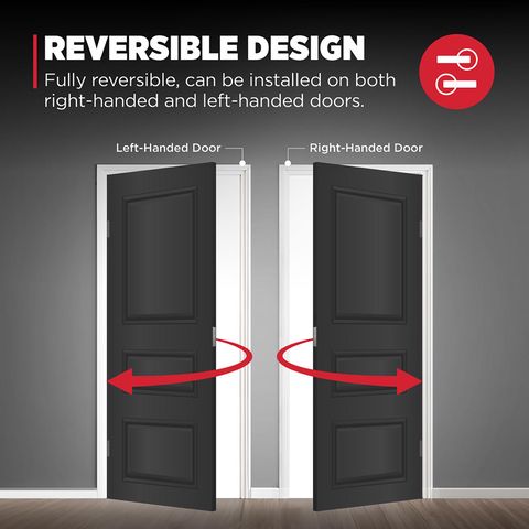 Kwikset Halifax Signature Series Contemporary Satin Nickel Dummy