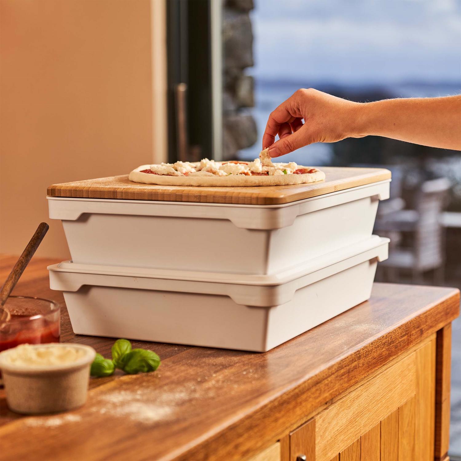 Ooni Cutting Board Bamboo Dough Tray Lid - Thumbnail 3