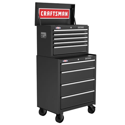 CRAFTSMAN S1000 26-Inch Tool Chest with S1000 27-Inch Tool Cabinet