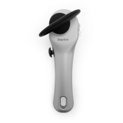 Securimax Starfrit Black/White Plastic Manual Safe Cut Can Opener