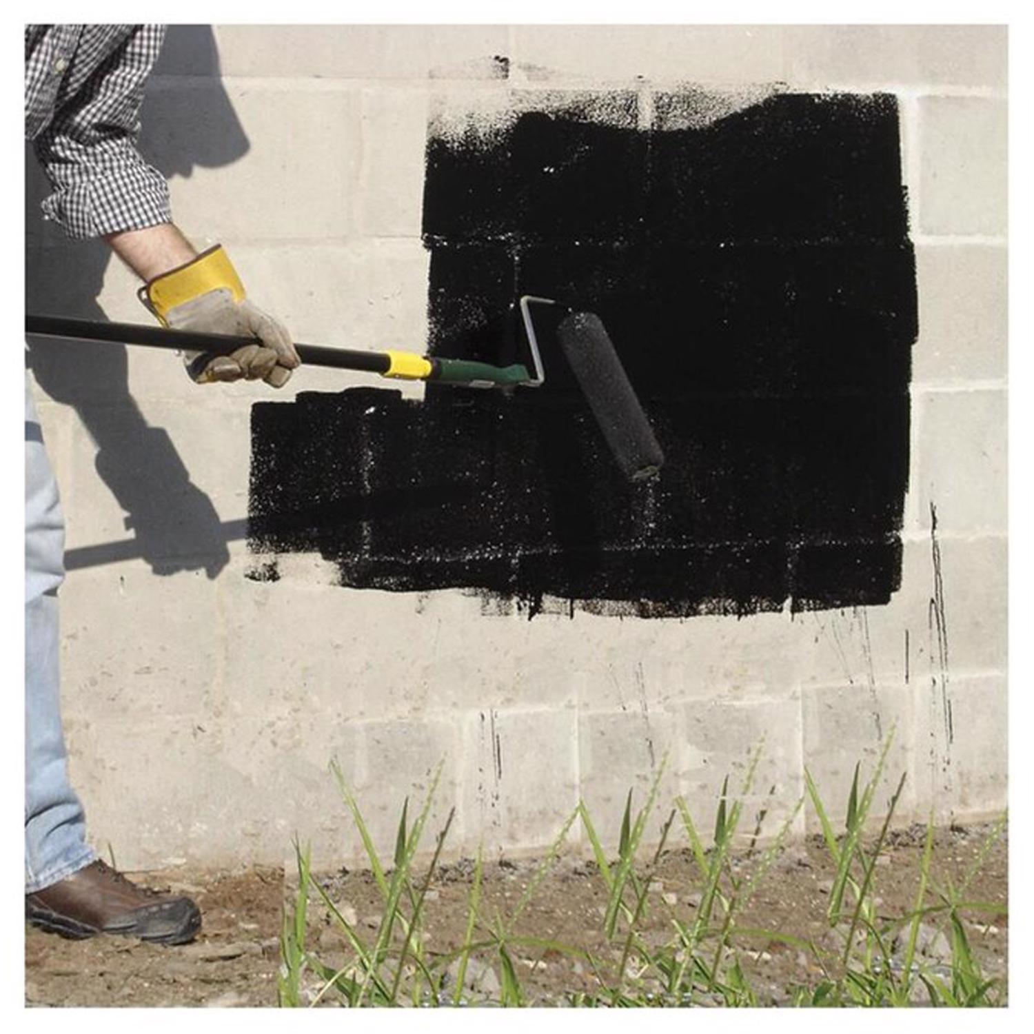 Black Jack Rubr-Coat #57 Gloss Black Rubber Roof Coating 5 gal Mfr