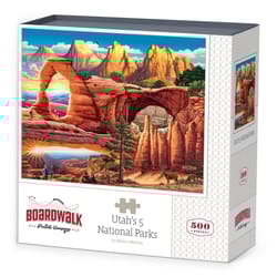Boardwalk National Parks Utah's 5 Jigsaw Puzzles Multicolored 500 pc