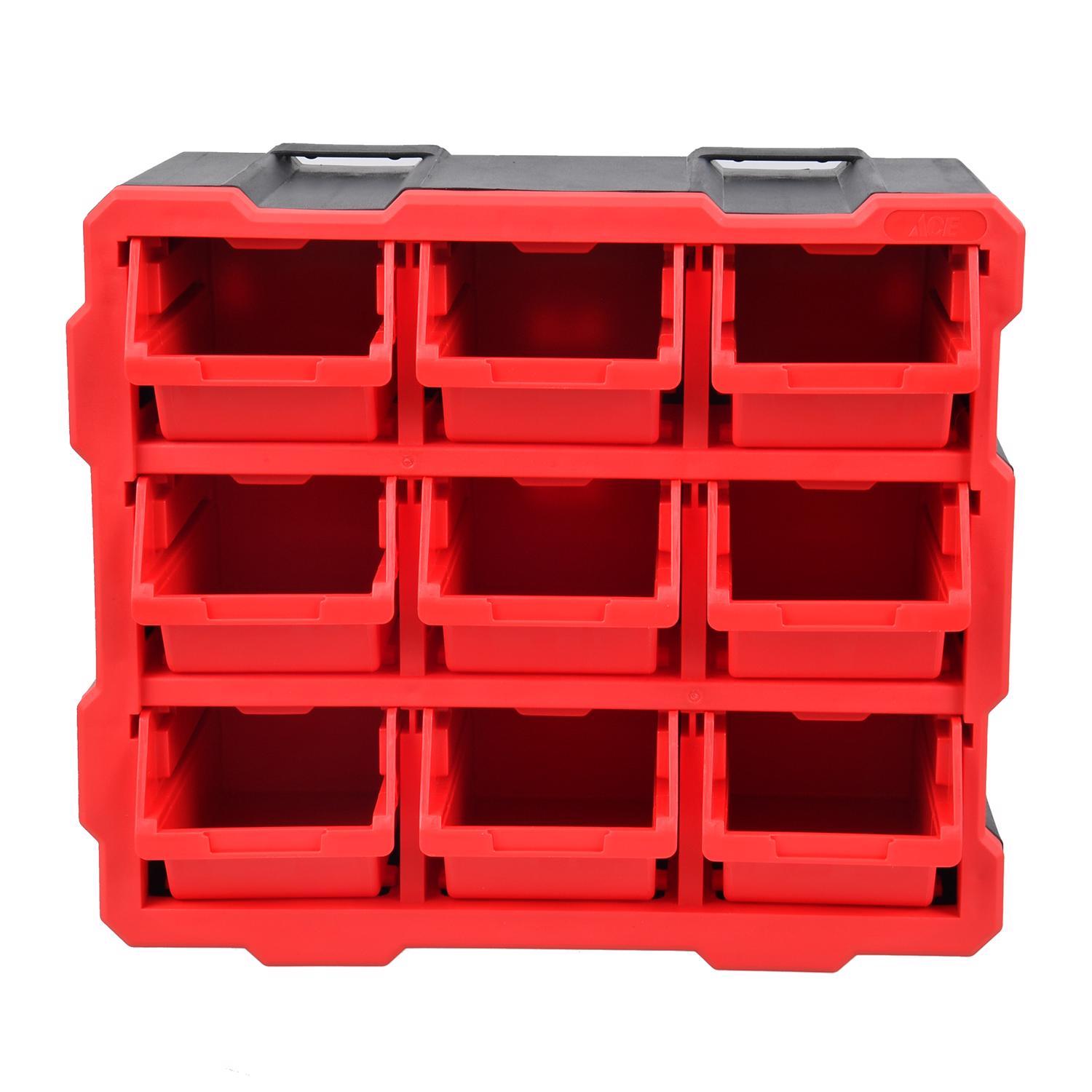 ID:G991170　チェスト５段US Ace 6.73 in. W X 12.6 in. H X 6.75 in. D Storage Bin Plastic 9