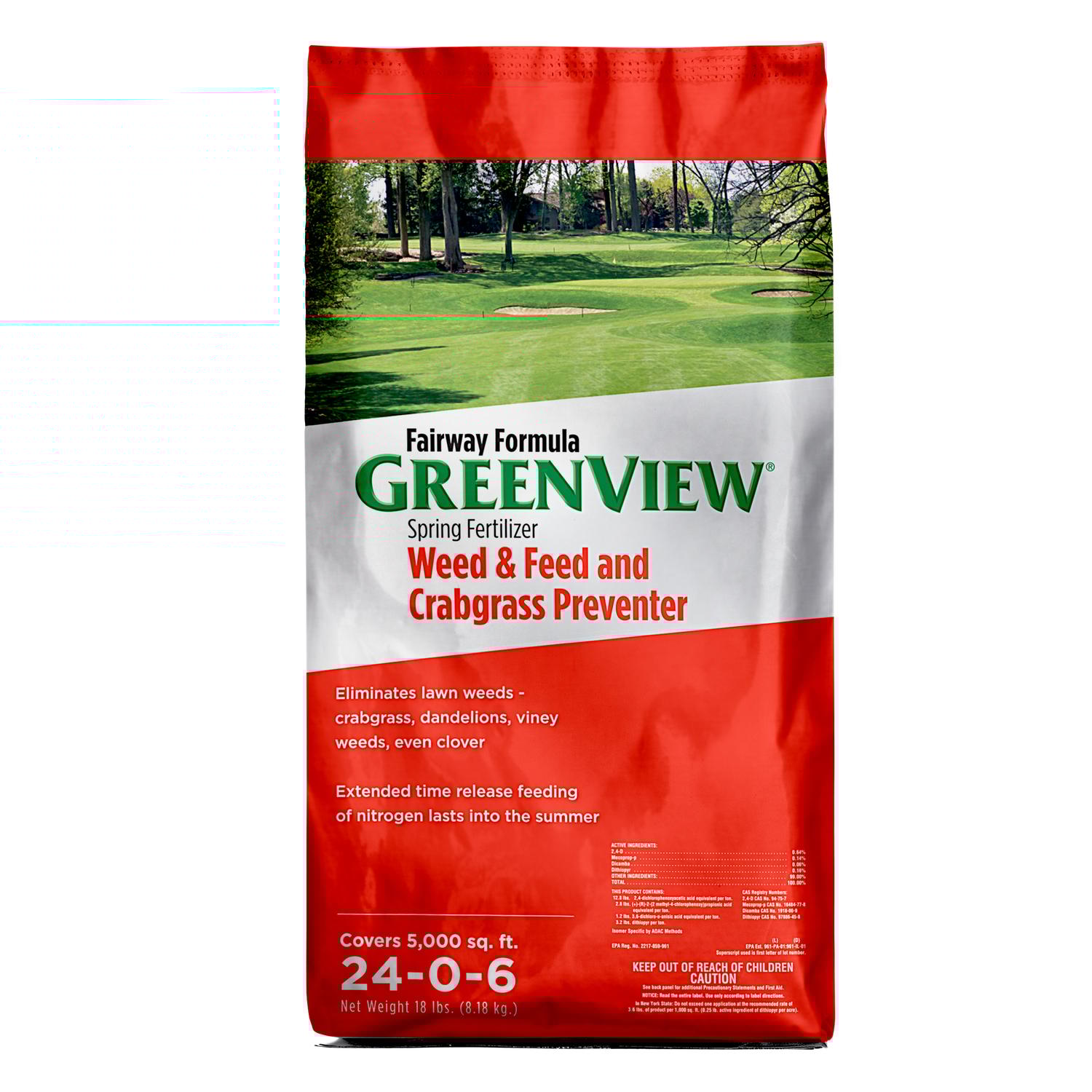 View Fairway Formula Weed & Crabgrass Lawn Fertilizer For All Grasses 5000 sq ft - Thumbnail 2