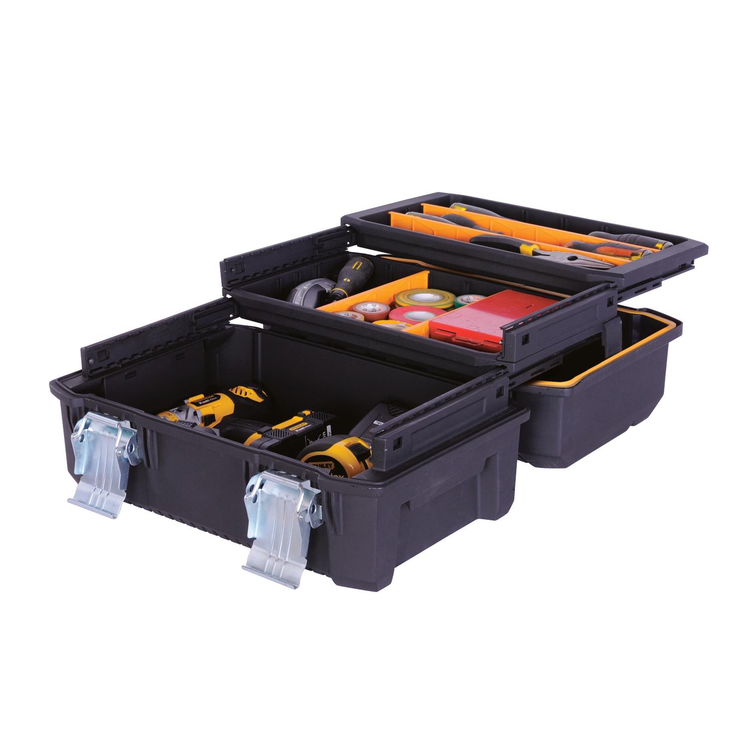 STANLEY Fatmax 18 in. Cantilever Tool Box Black/Yellow Mfr