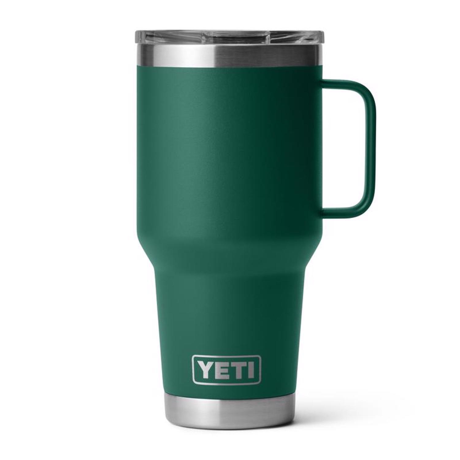 YETI Rambler 30 oz Black Forest Green BPA Free Travel Mug Mfr
