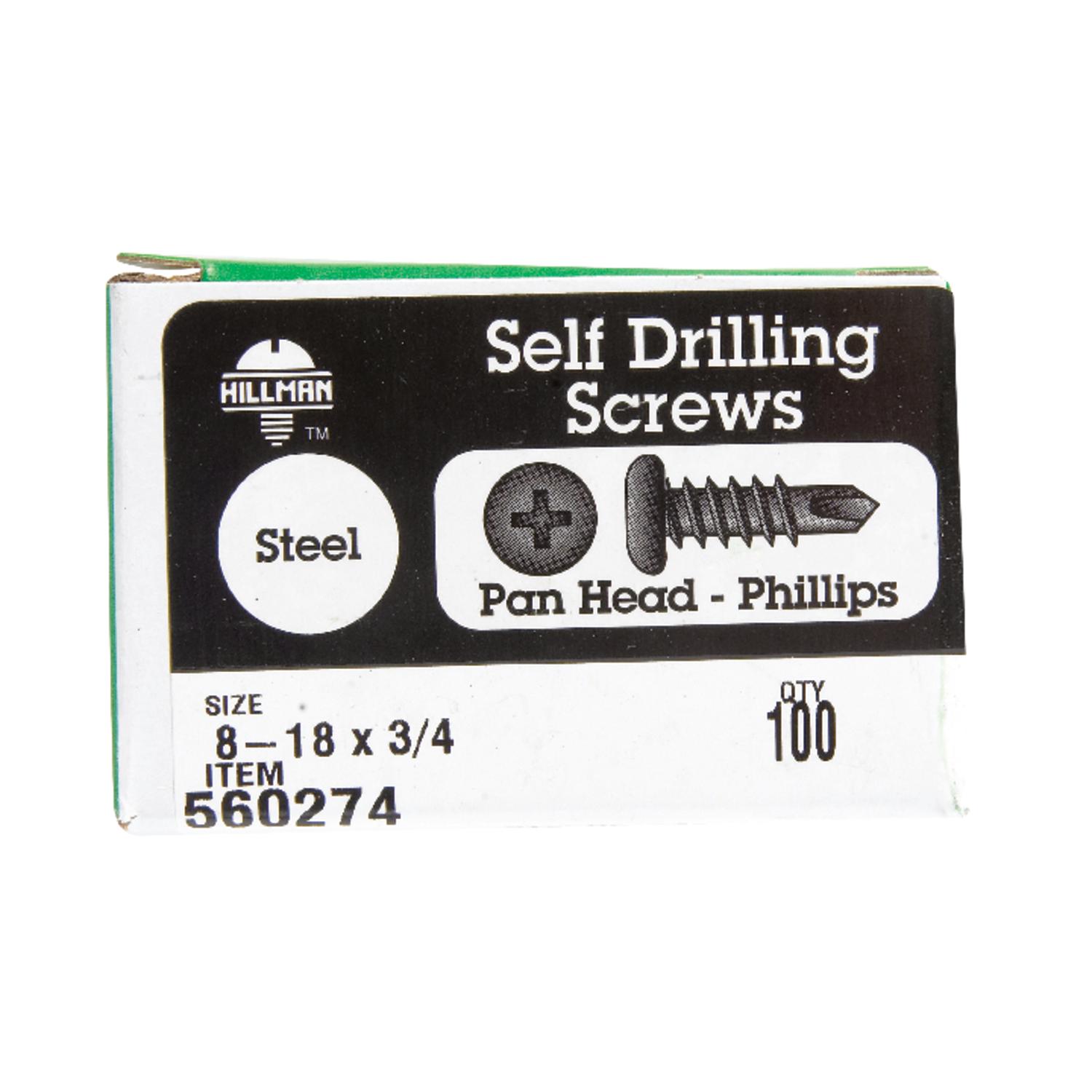 thumbnail image 2 of Hillman 3740 3-48 X 3/4 Inch Stainless Steel Machine Screws - 50-Pack Phillips Flat Head 2 of 13