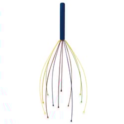 KIKKERLAND Multicolored Head Massager 1 pk