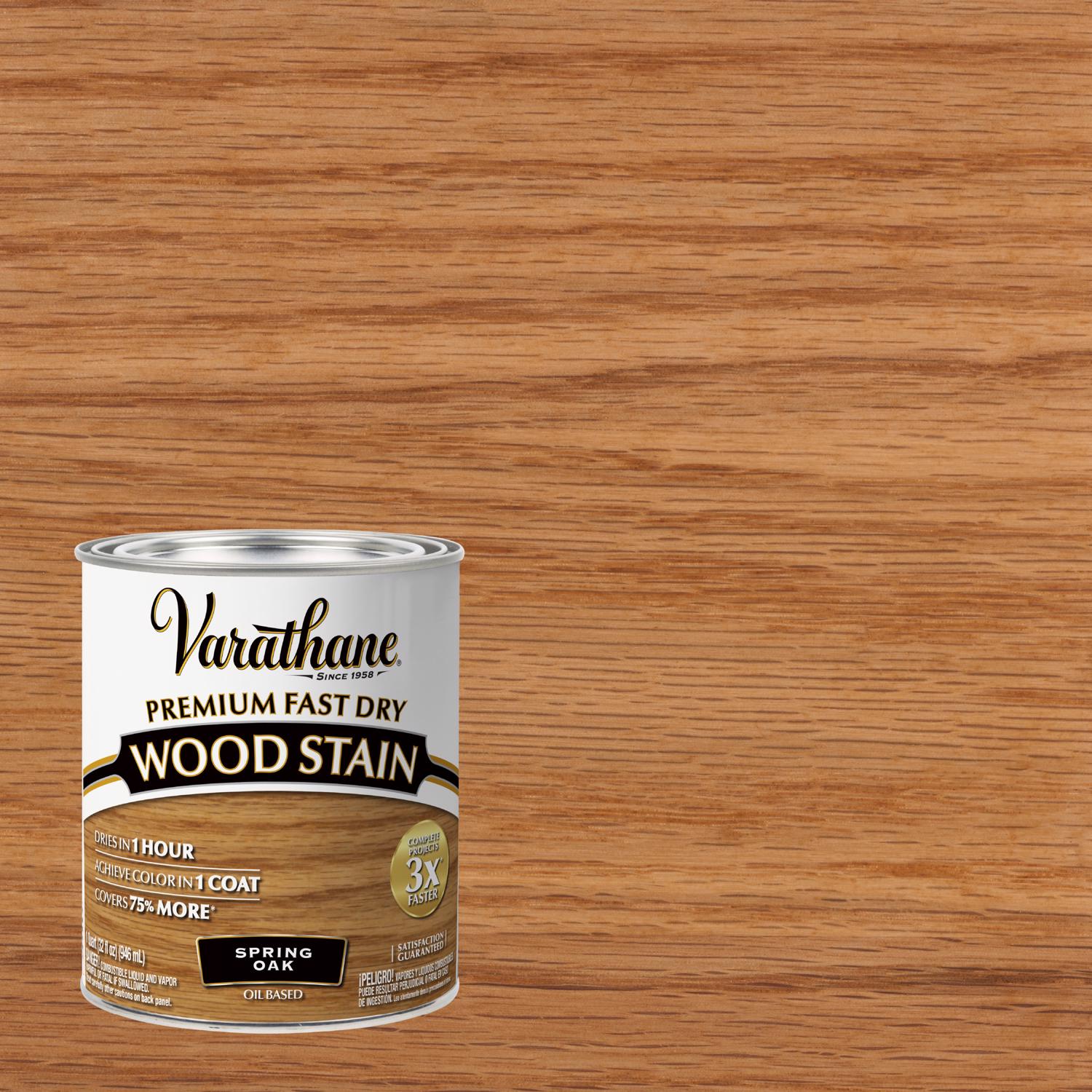 Varathane Semi-Transparent Spring Oak Oil-Based Urethane Modified 