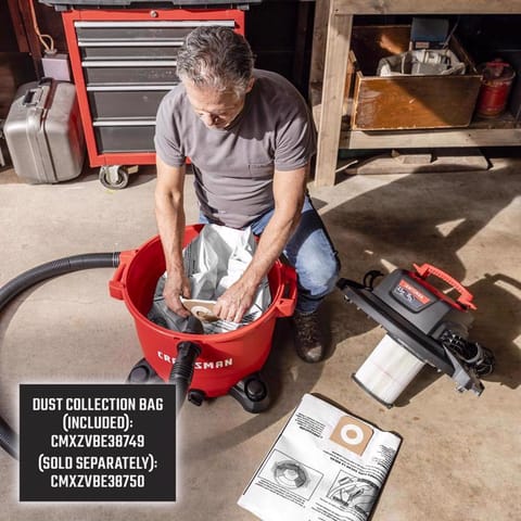 Craftsman 16 gal Corded Wet/Dry Vacuum 12 amps 120 V 6.5 HP Mfr