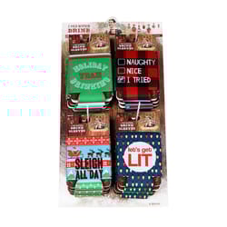Uncle Bob's Assorted Christmas Drink Sleeve 2 pk
