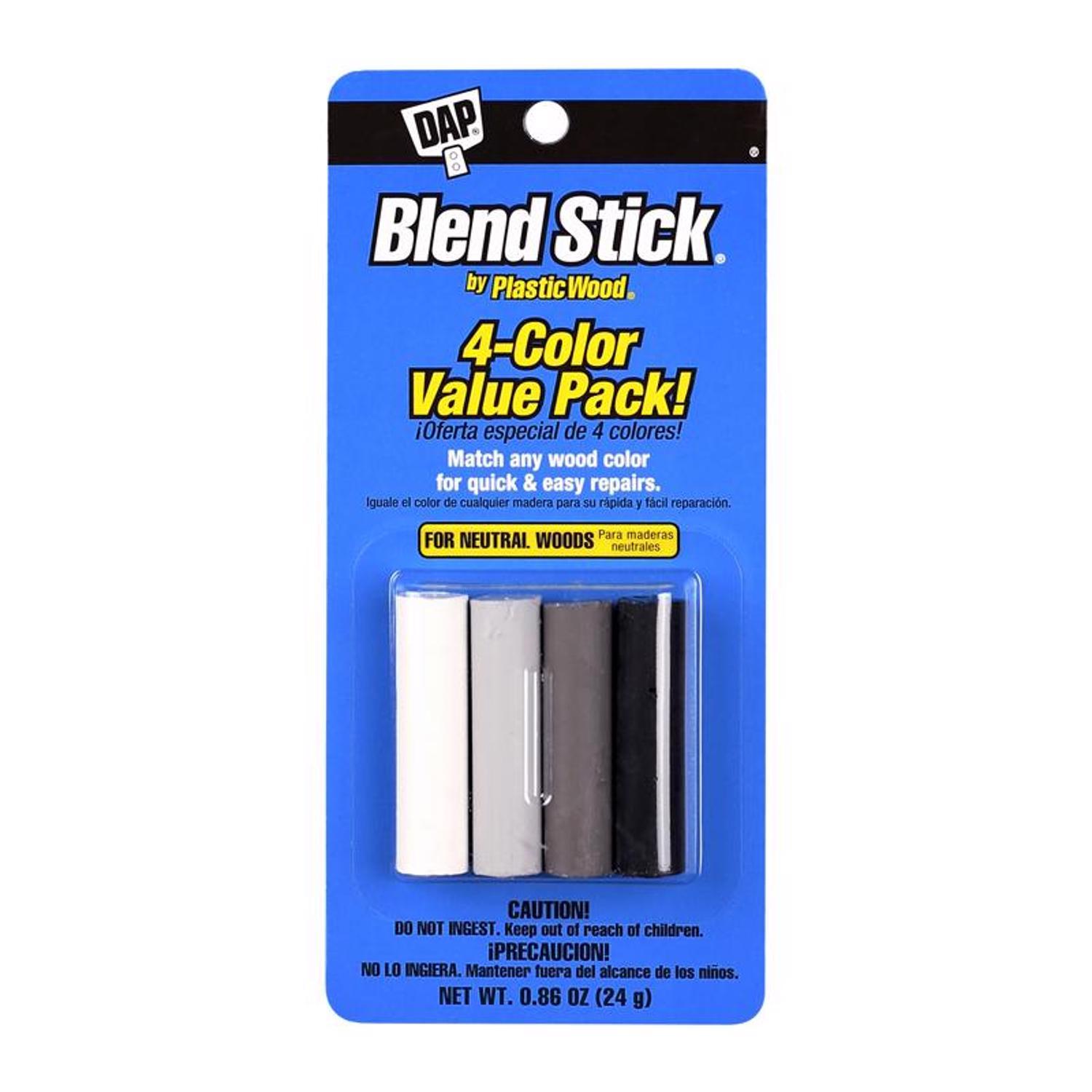 DAP Plastic Wood Neutrals Blend Sticks 0.86 oz Mfr# 7079804103