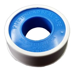 AA Thread Seal White 1/2 in. W X 600 in. L Thread Seal Tape 0.1 oz