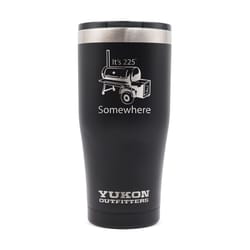 Yukon Outfitters 20 fl. oz. Black BPA Free Double Wall Tumbler