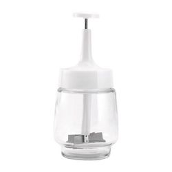 Hoan 16 oz White Glass Food Chopper