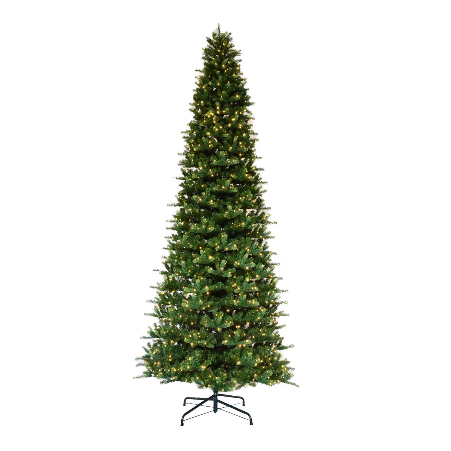 ✳︎new arrival✳︎christmastreeクリスマスツリー④white Holiday Bright Lights 1-2 Tree 9 ft. Full LED 1100 ct Grand Illum