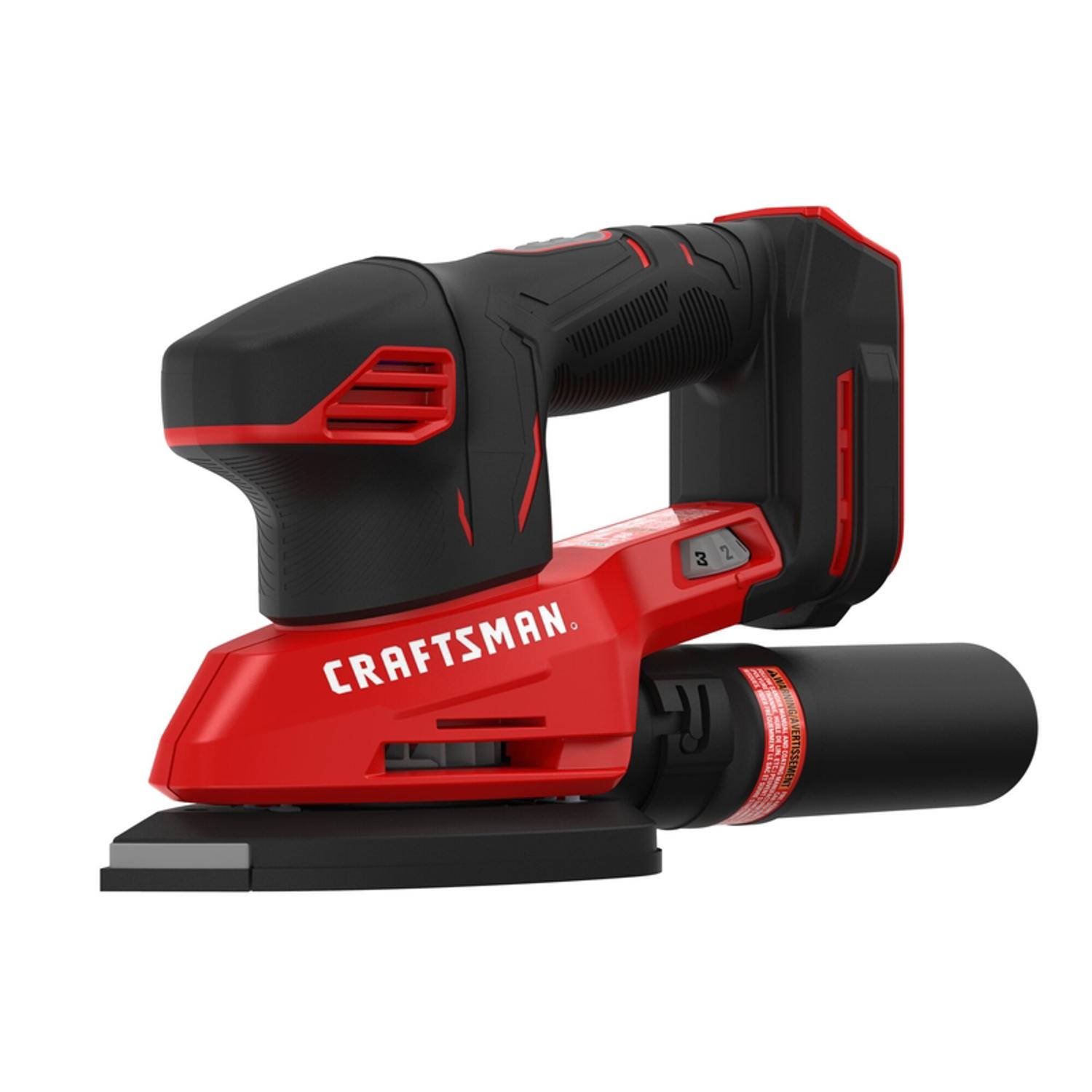 Craftsman V20 Cordless Detail Sander Tool Only Mfr# CMCW221B Ace