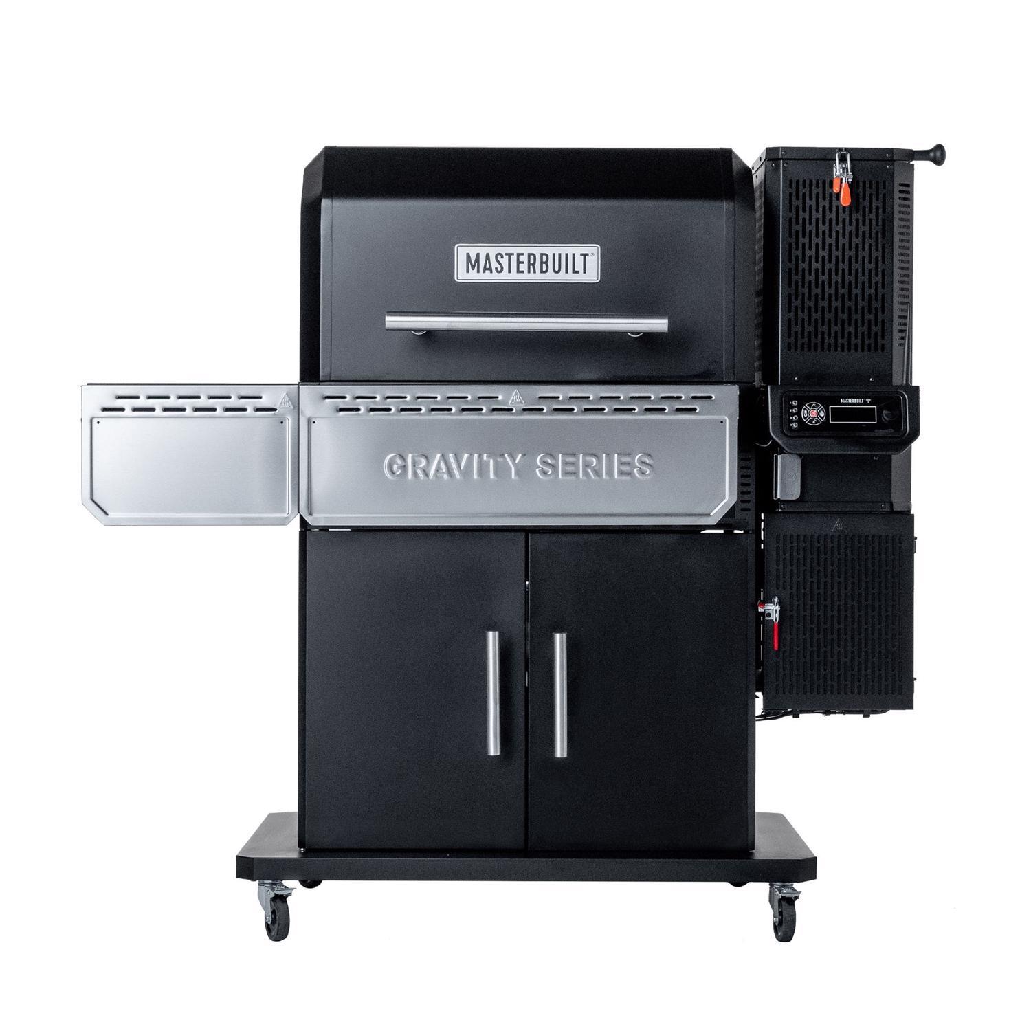 Ace Hardware Masterbuilt 1150 in. Gravity Series Charcoal/Wood Grill and Smoker Black