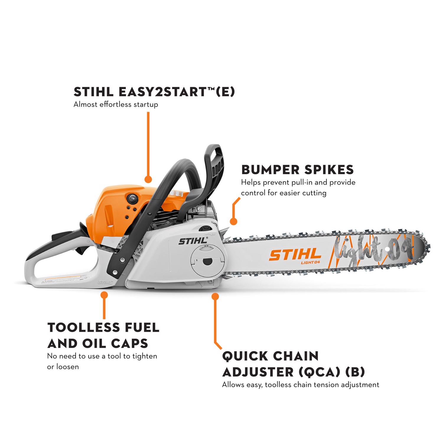 STIHL MS 251 C-BE Z 18 in. 45.6 cc Gas Chainsaw Mfr# 11432000699