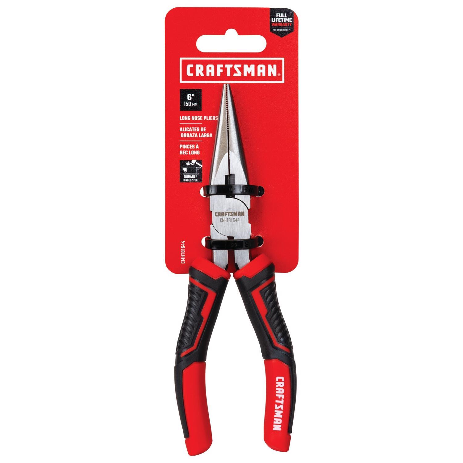 Craftsman 6 in. Drop Forged Steel Long Nose Pliers Mfr# CMHT81644