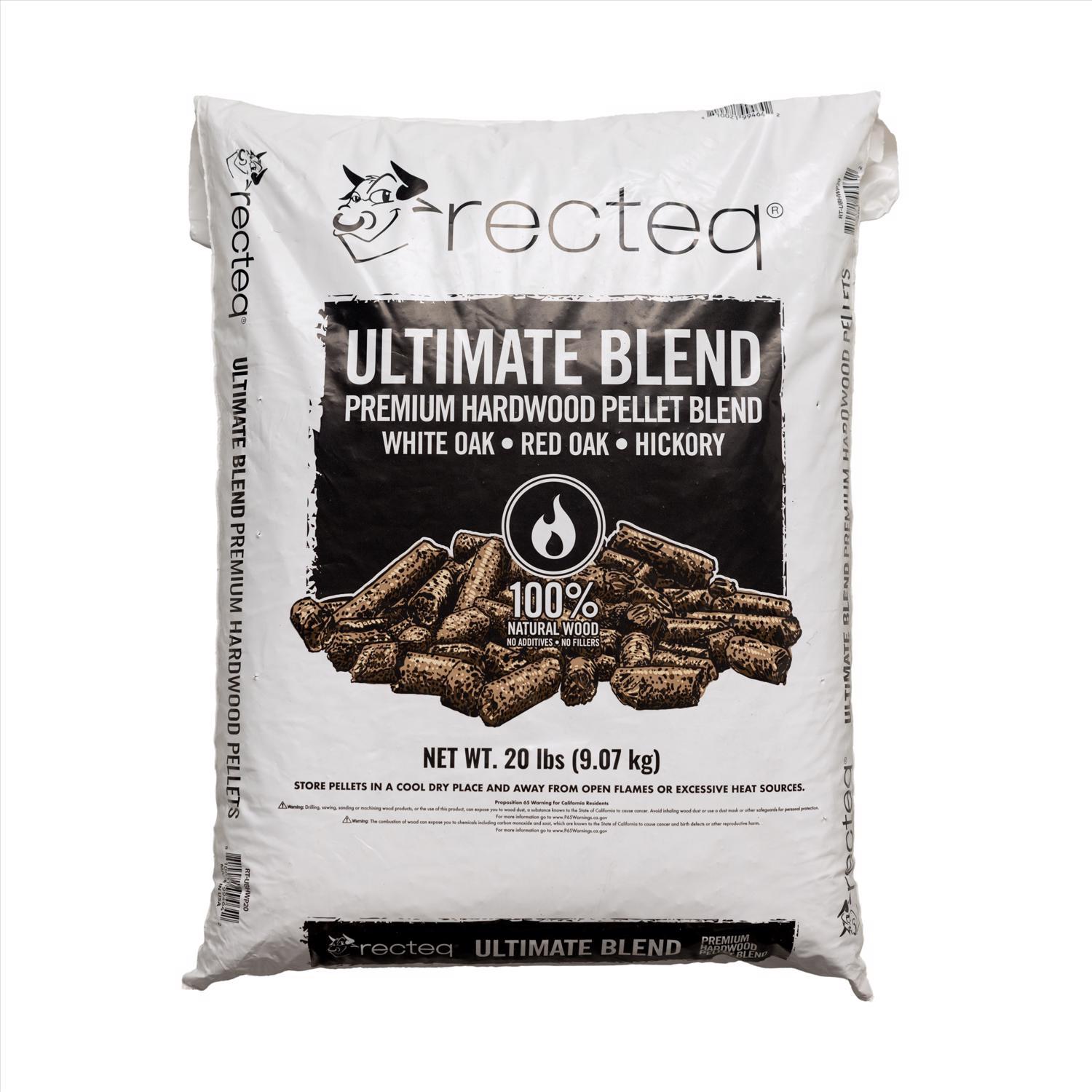 Ace Hardware Recteq Hardwood Pellets All Natural White Oak/Red Oak/Hickory 20 lb