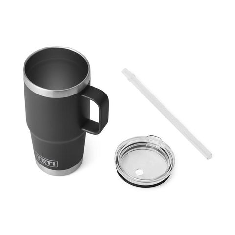 YETI Rambler 25 oz Black BPA Free Straw Mug Mfr# 21071502240 - Ace
